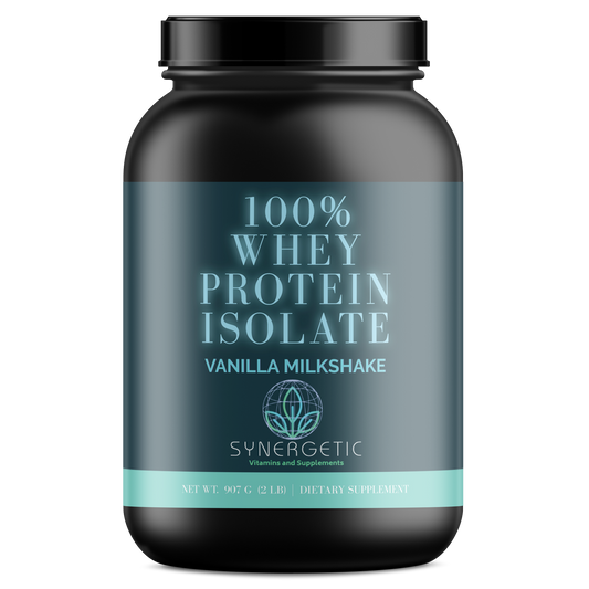 100% Whey Protein Isolate Vanilla Milkshake
