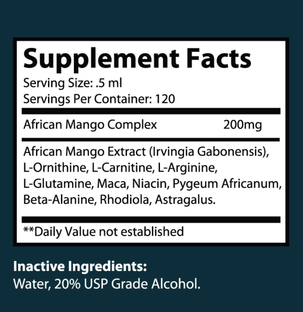 African Mango Ultra Burn Formula